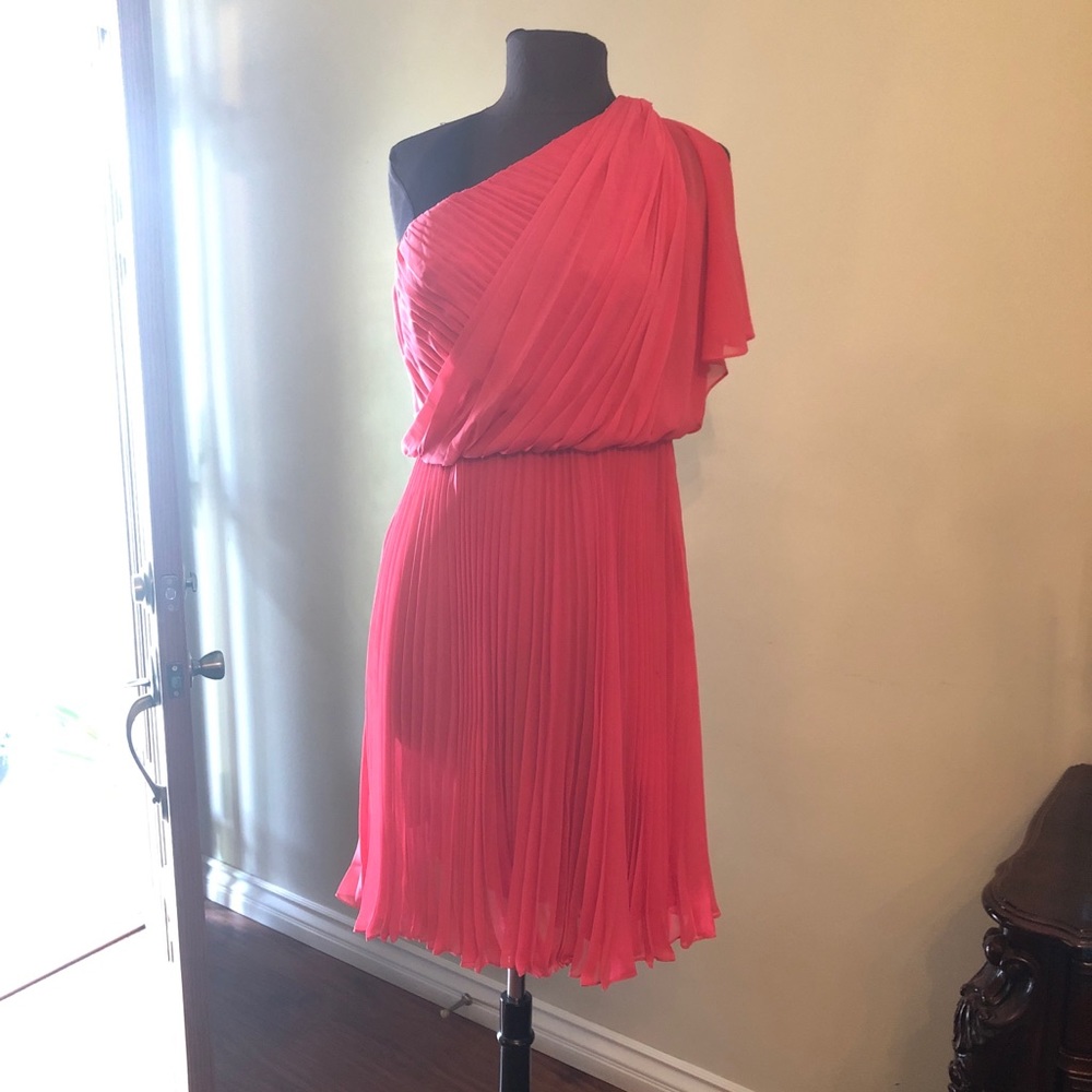 Pink cocktail dress